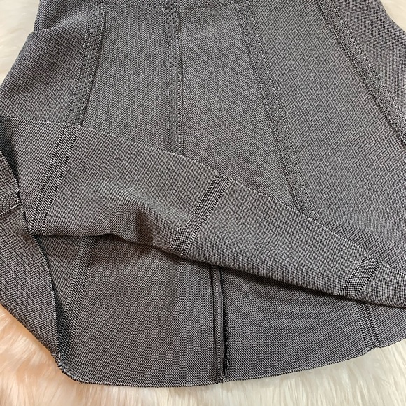 Zara A-line Grey Skirt sz Medium - Picture 6 of 7